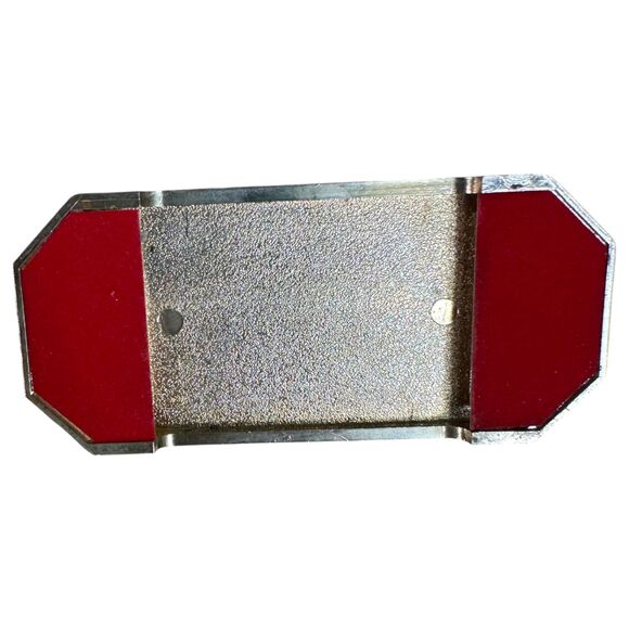 Elgin Vintage Quartz Gold Tone Desk Mantle Clock - parts not working - Picture 6 of 7